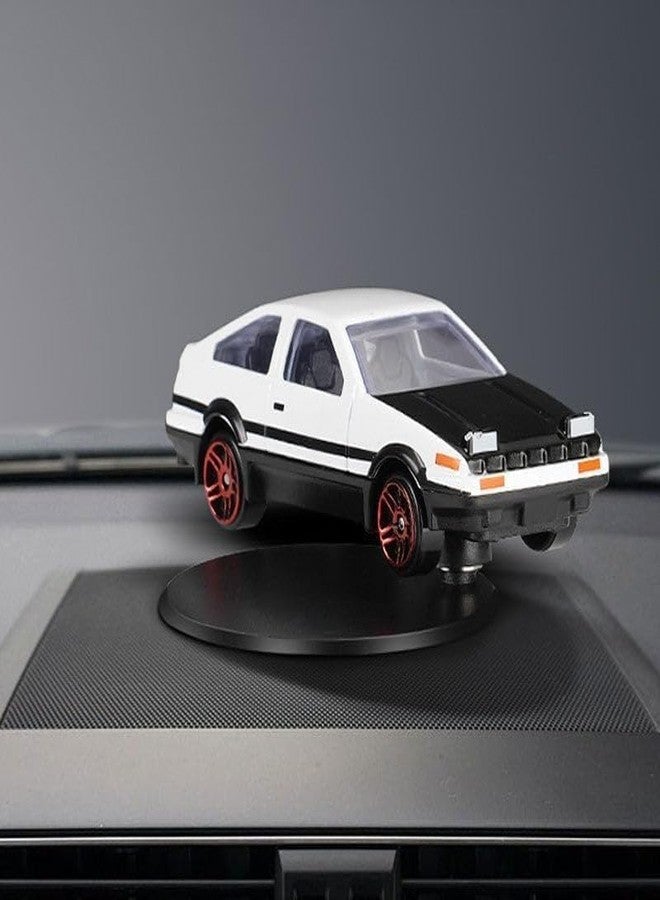 KRIDARSH Mini Car Model Drifting AE86 Car Model with Self Adhesive Base,2.95inches Alloy AE86 Initial D Dashboard Decor Charm Desk Decor Room Collectible Drift Model - Image 5